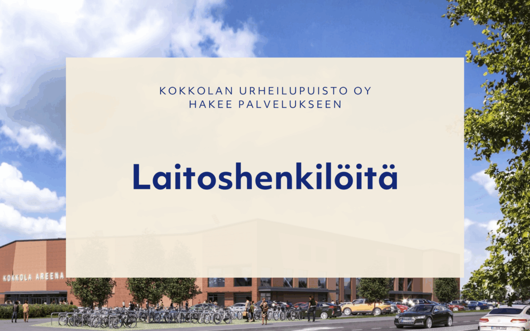 REKRY — Laitoshenkilöitä Kokkola Areenalle