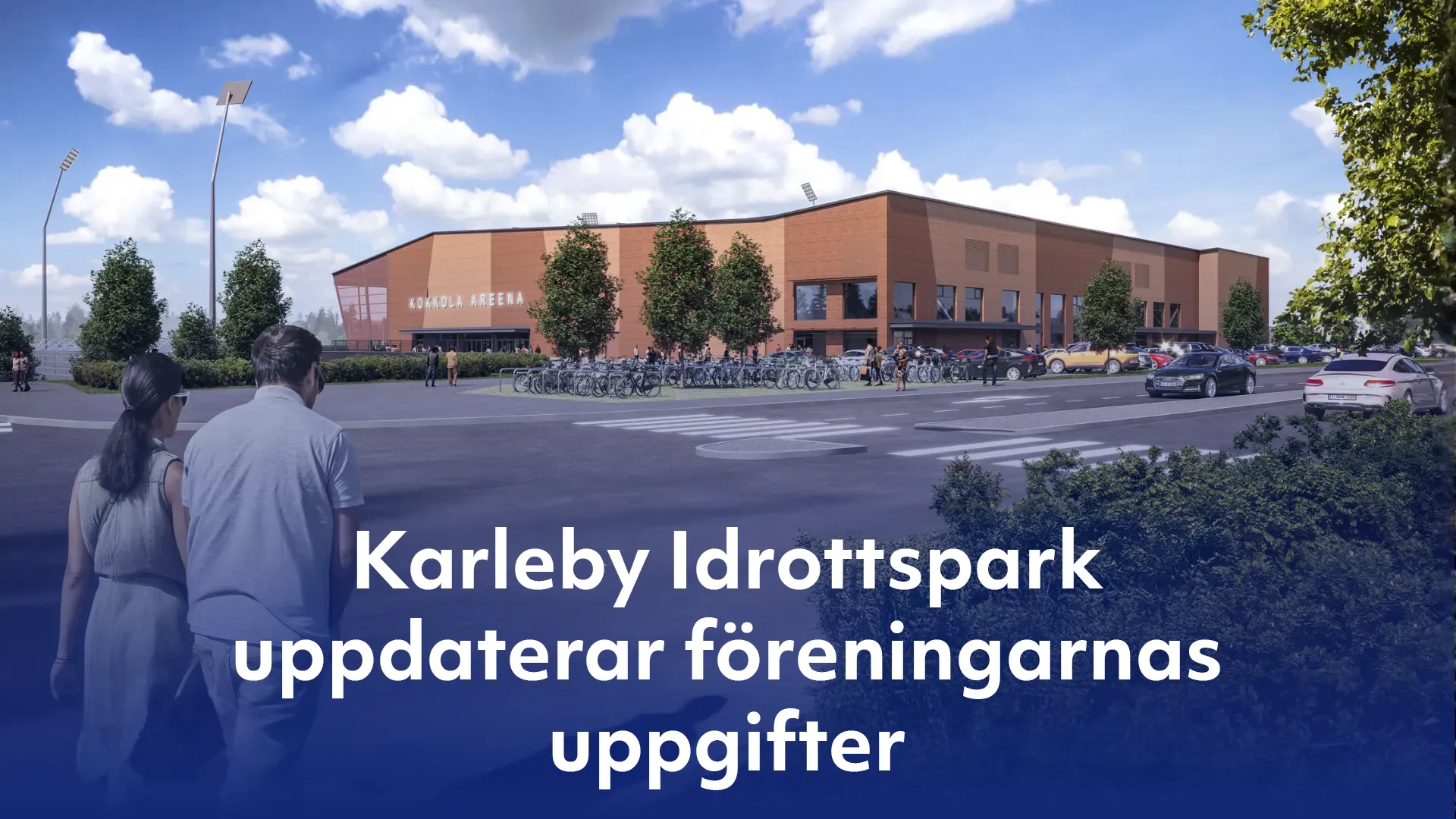 Karleby Idrottspark uppdaterar föreningarnas uppgifter