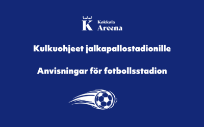 Kulkuohjeet jalkapallostadionille