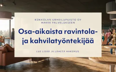 Osa-aikainen ravintola- ja kahvilatyöntekijä